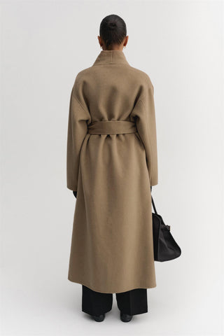 ALMADA LABEL - Pre-Order Mara Double Coat - Tan