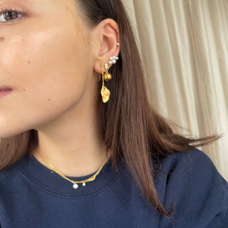 STINE A - Tres Petit Flow Earring - Gold