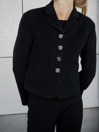 People's Republic Of Cashmere - Women's Short Blazer - Black
