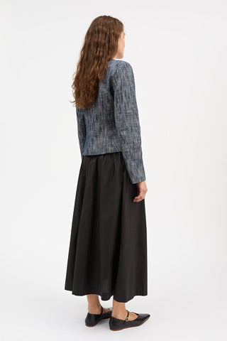 SKALL - Adriane Blazer - Indigo/linen