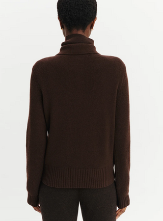 BOMPARD - Preppy Polo Cardigan - Chocolat
