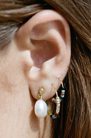 ANNI LU - Pearly Earring - Gold