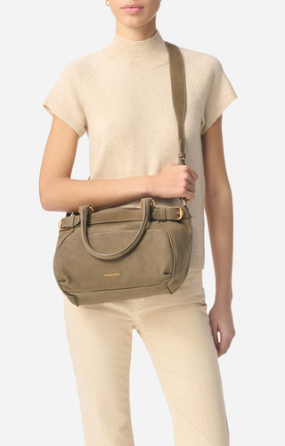 VANESSA BRUNO - Lune 24H Small Bag - Elephant