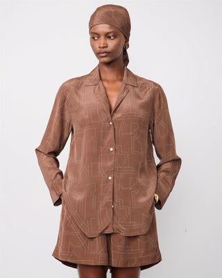 Officine Générale - Mabelle Shirt - Coco/Cream