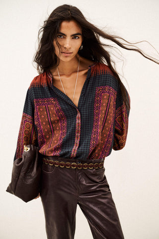 BA&SH - Olivio Blouse - Rouge