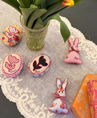 SISSEL EDELBO - Bonnie Ornament - Purple Floral