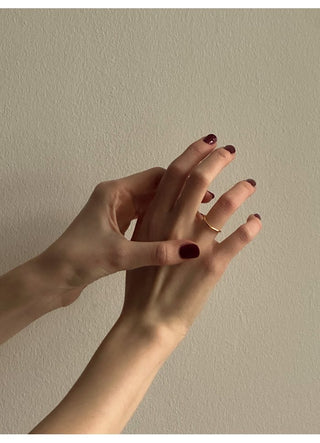 Pico Copenhagen - Amelia Plain Ring - Gold