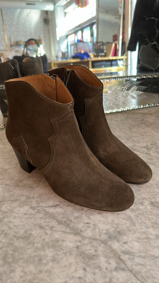 ISABEL MARANT ÈTOILE - Dicker Boots - Khaki