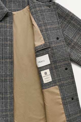 SKALL - Mary Coat - Grey Check