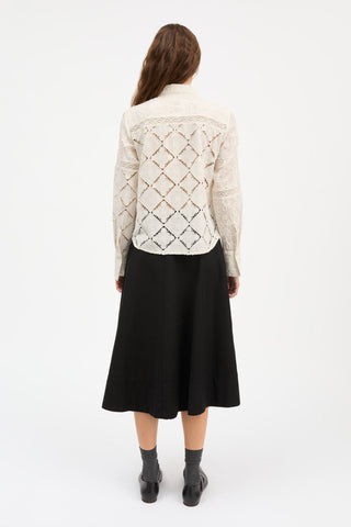 SKALL - Fauna Shirt - Off-White