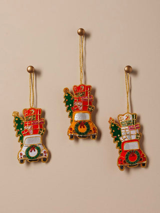 CHEHOMA - Hanging Embroidered Cars