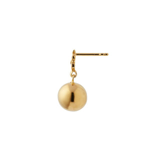 STINE A - Twin Flow & Disco Ball Earring - Gold