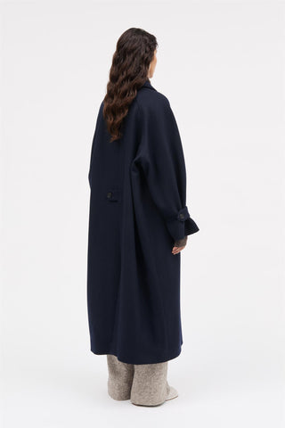 MKDT STUDIO - Caro Two Layered Wool - Dark Navy