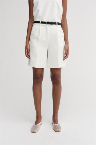 ALMADA LABEL - Blair Crepe Shorts - Cream