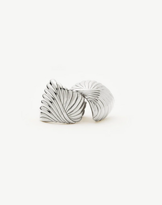 MISSOMA - Ripple Stud Earrings - Silver