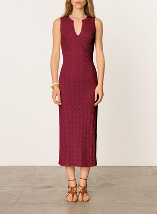 VANESSA BRUNO - Elka Dress - Bordeaux