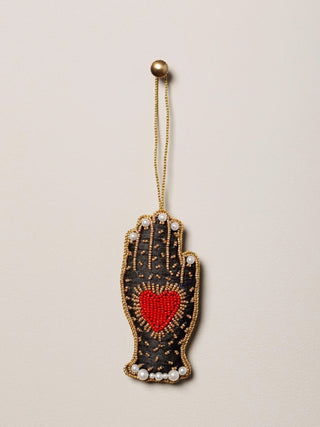 CHEHOMA - Hanging Embroidered Ex-voto Hand