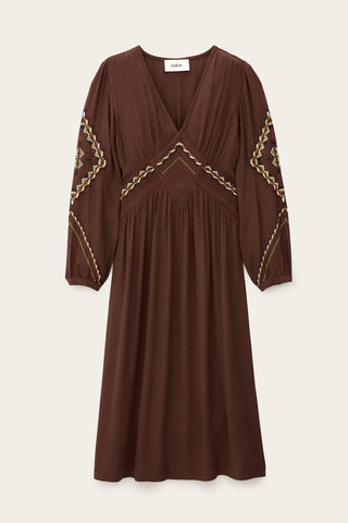 BA&SH - Tany Dress - Chocolat