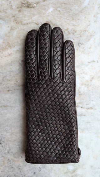 AGNELLE - Chloe Tresse Glove - Moca