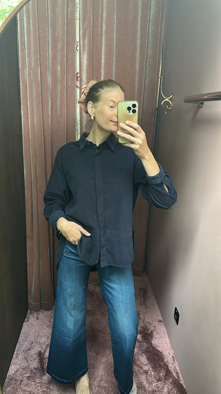 SACRÉCOEUR - June Corduroy Shirt - Navy