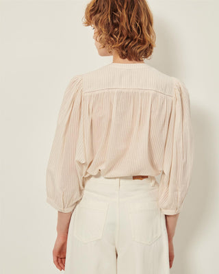SESSÙN - Savi Blouse - Sandblack