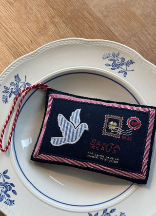 SISSEL EDELBO - Christmas Letter Ornament - Navy