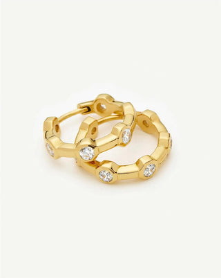 MISSOMA - Lucy Williams Tennis Small Hoop - Gold