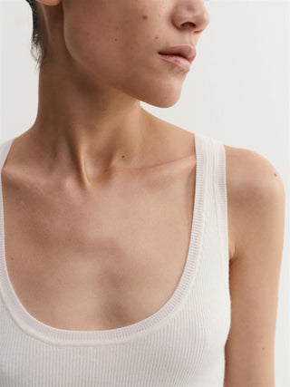 ALMADA LABEL - Indy Rib Top - Cream