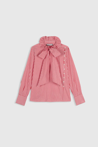 MARIA DE LA ORDEN - Blake Shirt - Red Stripe