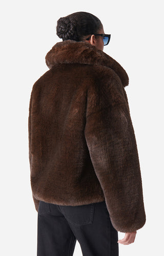 VANESSA BRUNO - Daniel Jacket - Brown