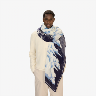 INOUI - Hiver Scarf 130 - Bleu