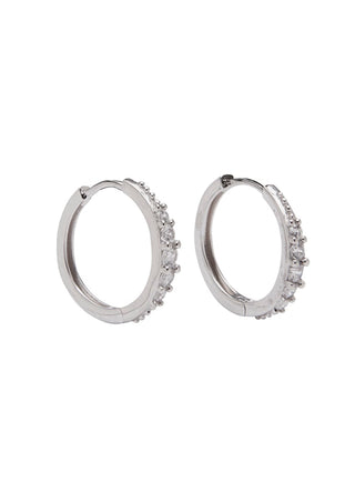 Pico Copenhagen - Aisha Hoop - Clear Silver