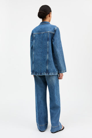 SKALL - Margaux Jacket - Slouchy Blue