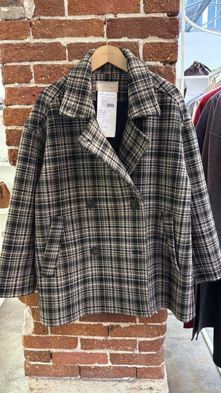 VANESSA BRUNO - Ferman Coat - Ecru Gris