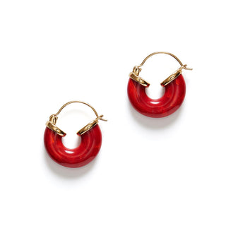 ANNI LU - Petit Swell Hoop - Bright Red