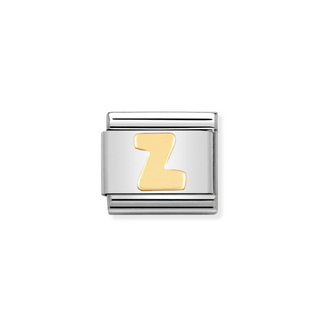 Nomination - Link LETTERS 18k gold Z
