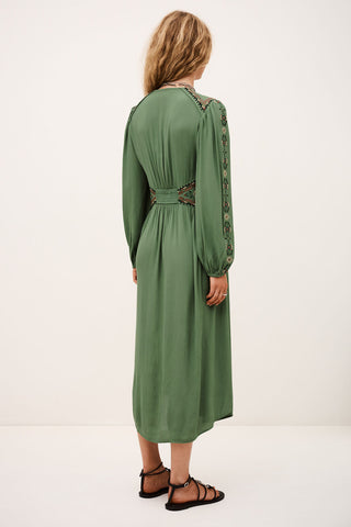 BA&SH - Tina Dress - Vert