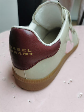 ISABEL MARANT ÈTOILE - Bryce Sneakers - Ecru/Pink