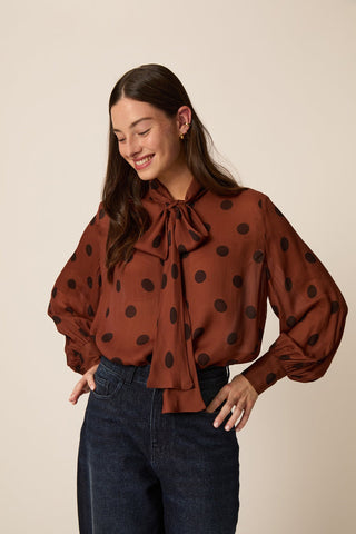 DES PETITS HAUTS - Treflette Blouse - Pastille