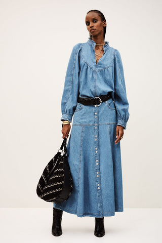 BA&SH - Lay Top - Light Blue