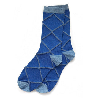 Pico Copenhagen - Diamond Socks - Blue