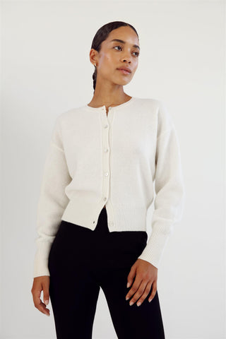 ALMADA LABEL - Coco Cardigan - Cream