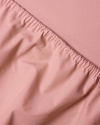 SUITE702 - Fitted Sheet 200x210 - Dusty Rose