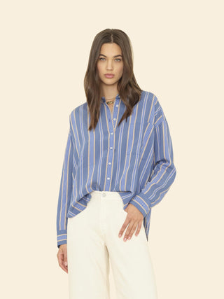 XIRENA - Jordy Shirt - Navy Blue