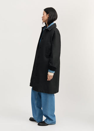 AIAYU - Noor Coat Oilskin - Black