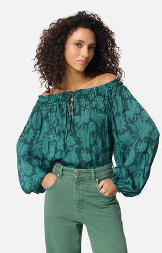 VANESSA BRUNO - Enya Blouse - Vert
