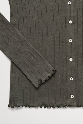 SKALL - Edie Cardigan - Dark Green