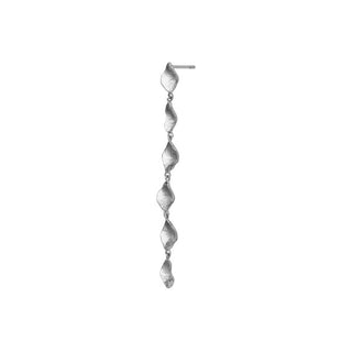 STINE A - Six Dangling Ile De Lamour Long Earring - Silver Single