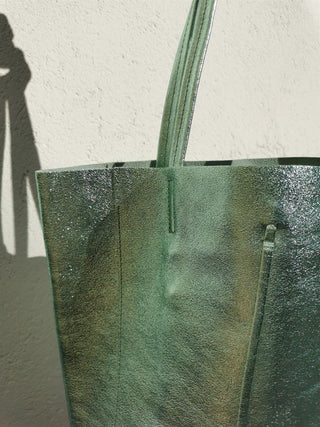 MAISON FANLI - Sac Cabas - Vert D'eau