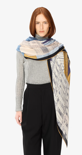 INOUI - Scarf Paris 100 - Navy